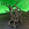 Gadgets para Escritorio de Oficina Modernos Soporte para Teléfono Rama de Árbol Impreso en 3D, Soporte Artístico de Madera Retorcida para Escritorio para Teléfono Móvil, Decoración Orgánica Rústica