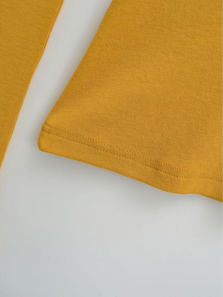 Spicy Lazy Girl V-neck Button Long Sleeve Women's Autumn/Winter Base Layer Elastic Fit T-shirt