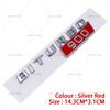 Stickers Badge Rear Trunk Emblem  Car Styling Accessories