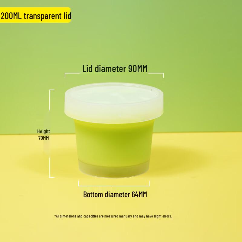 Disposable Plastic Dessert Cups