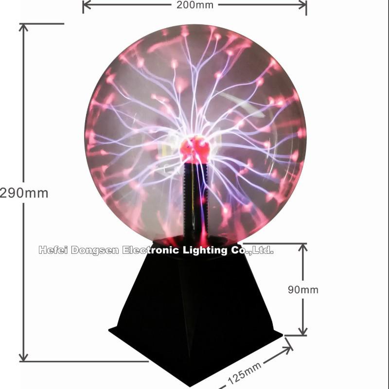 CE Standard 34-56 Cm Static Ion Lamp, Static Electricity Ball, Plasma Ball, Electronic Magic Lamp