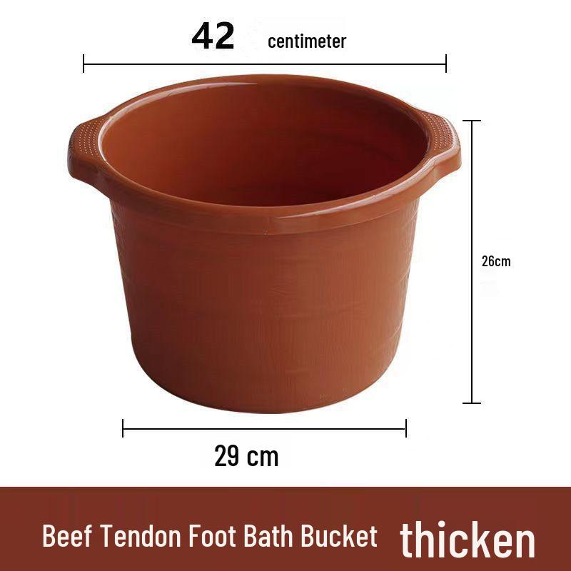 Deep Plastic Foot Bath Tub for Home Massage and Spa, Special for Lower Legs and Foot Washing