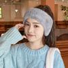 Plush Empty Top Ear Warmers for Women in Autumn and Winter Outdoor Running and Cycling Imitation Mink Plush Warm Earmuffs Headband Hat