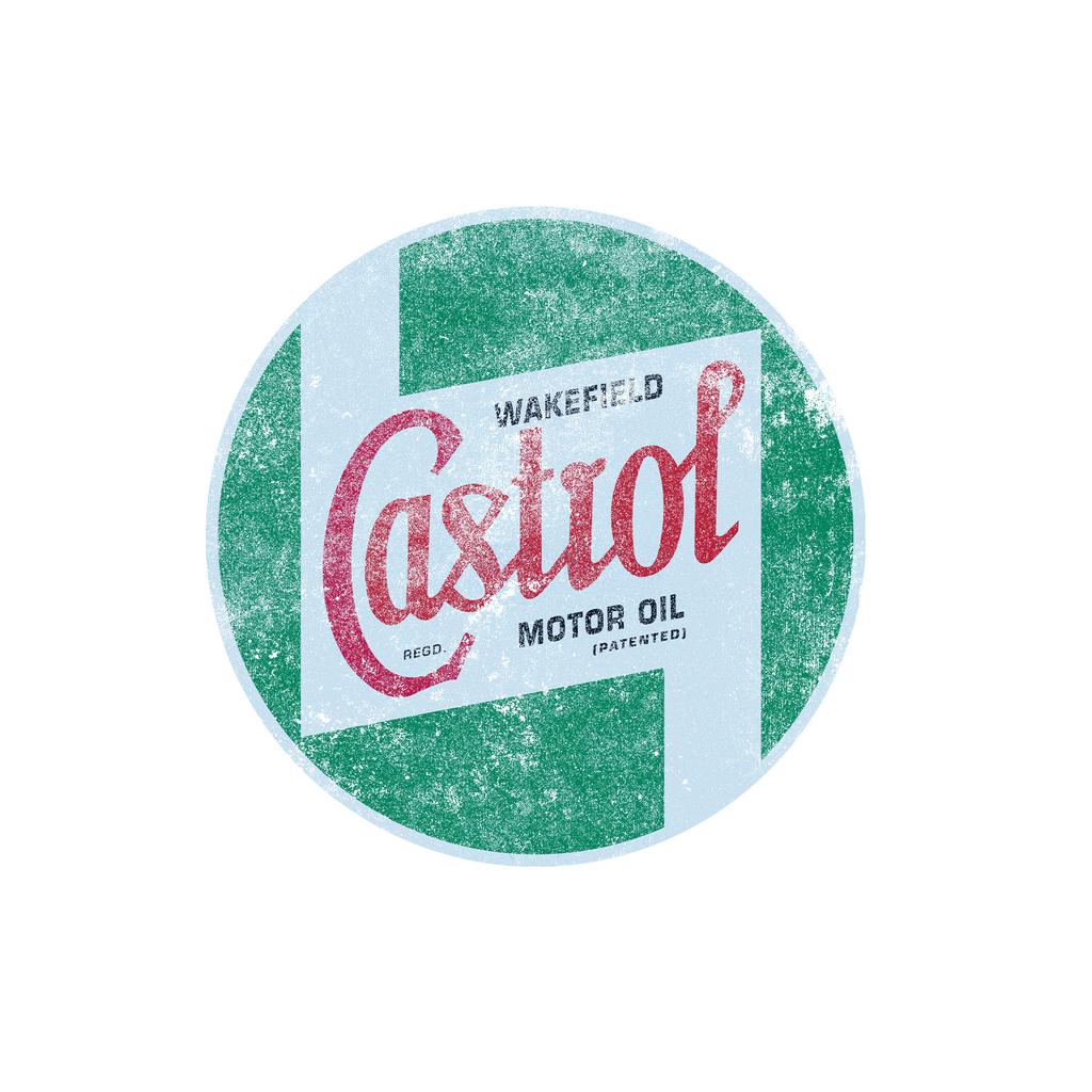 Castrol Unisex Adult Motor Oil T-Shirt