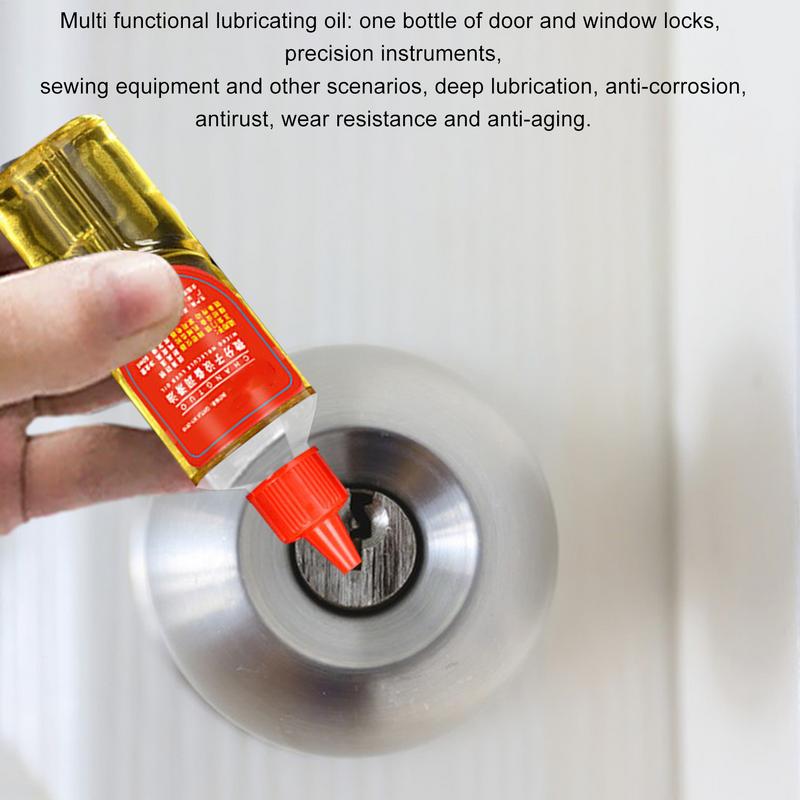 30ml Sewing Machine Lubricating Oil Lubricant Cylinder Padlock Hurtlessness Oil Multi-Functional Practical Lubricant Oil