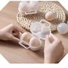 Portable Shockproof Transparent Egg Box with Handle - 2-Grid Egg Protector