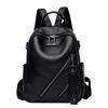 Erste Schicht Rindsleder Rucksacktasche, neuer trendiger und modischer Damen Freizeit Leder Rucksack mit großem Fassungsvermögen