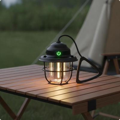 Portable Hanging Lantern Reversible Charging Port Reusable Power LED 4Level