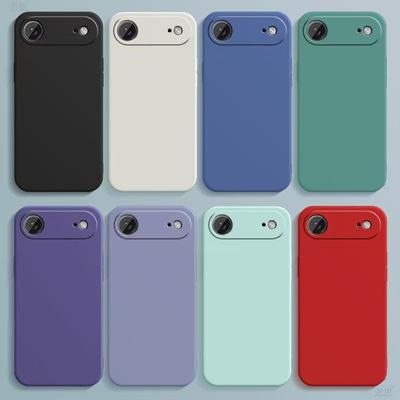 Weiche Handyhülle für iPhone Air iphone 17 Pro Max 17Air 17Pro 5G Funda Quadratisch Flüssigsilikon Linsenschutz Rückseite