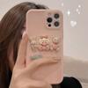 3d Cute Cartoon Bear Rabbit Korea Phone Case For Iphone 13 12 11 Pro Max Mini X Xs Max Xr 7 8 Plus Cases Soft Silicone Cover