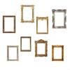 Retro Frame Sticker Adhesive PVC Wall Decals Decorative Borders Sticker J0MC