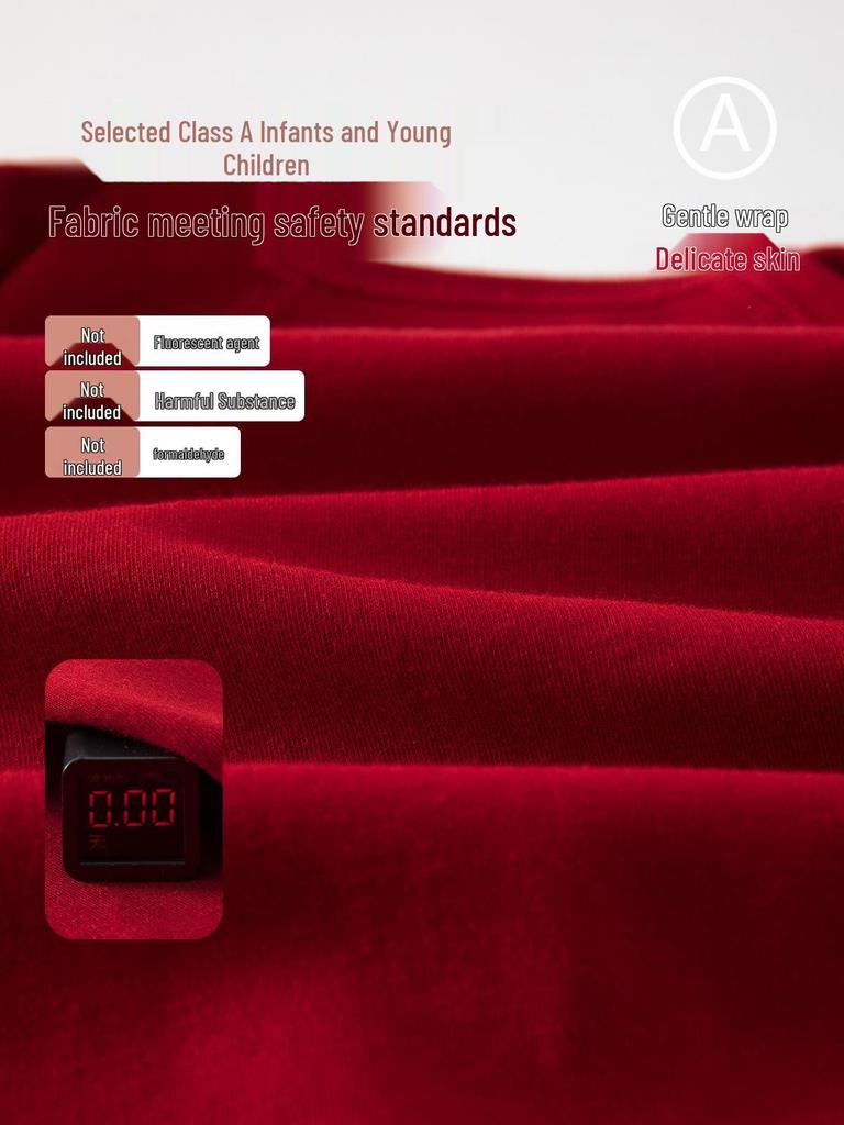 Newborn Full Moon Outfit: Pure Cotton Monk Jumpsuit - Infant Toddler Bodysuit for Spring and Autumn