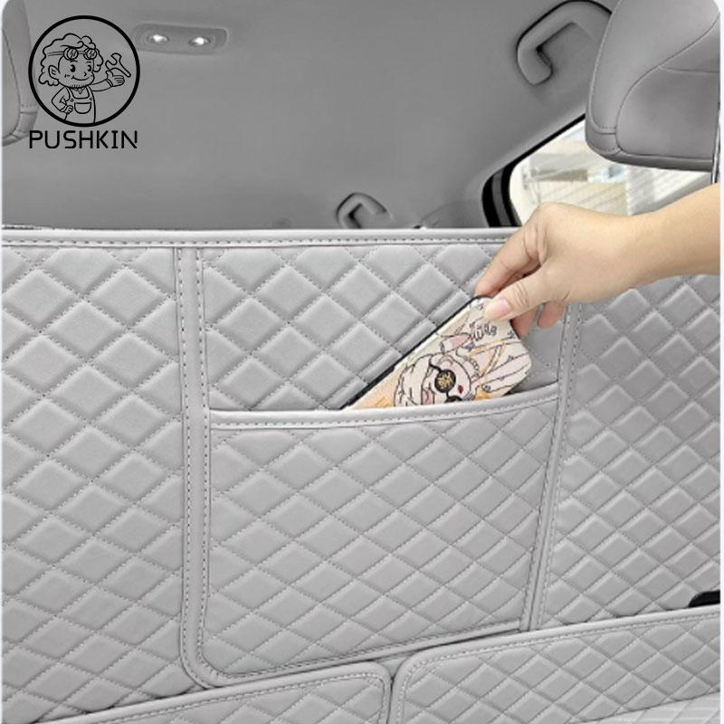 Car Trunk Mats For BYD Yuan UP Yuan Pro 2026 2025 2024 Trunk Protector Pad Storage Bags Cargo Liner Car Interior Accessories
