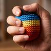 Lot de 6 Footbags Tissés à la Main au Crochet pour Jeux de Jonglage, de Coordination et Activités Extérieures