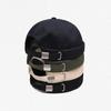 Unisex Solid Sailor Biker Cap Men Adjustable Casual Brimless Skull Loop Beanie Hat Solid Men Hat Summer Women's Hats