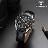 Toleuso T503M-Sbs Cassiopeia Multi Diamond Watch Men'S Metal Watch (Free Leather Strap)