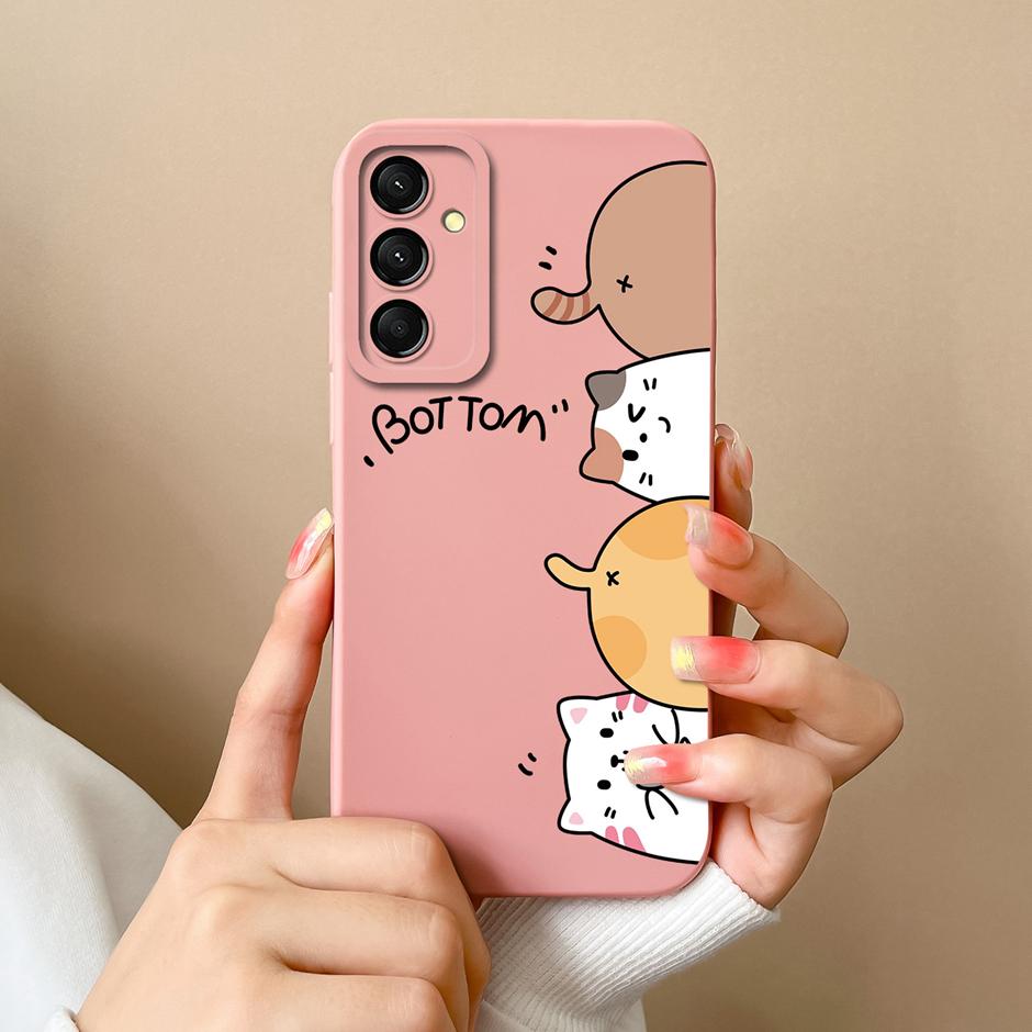Case For Samsung Galaxy M23 M33 M35 M53 5G Fashion Black Coconut Tree Silicone Soft Cover SamsungM23 M 33 M35 M53 5G Funda Shell