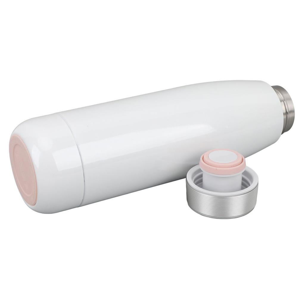 Insulated Weak Alkaline Water Bottle 450ml Alloy Cup Lid ALPS Filter Core Anti Slip Silicone Bottom