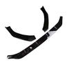 MAXTON Style Glossy Black Car Front Bumper Splitter Lip For Volkswagen Golf 7.5 GTI 2017-2020 Front Bumper Lip Diffuser BodyKits