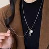 Korean Pearl Grape Cluster Pendant Necklace - Elegant, Luxurious, and Versatile Sweater Chain for Women