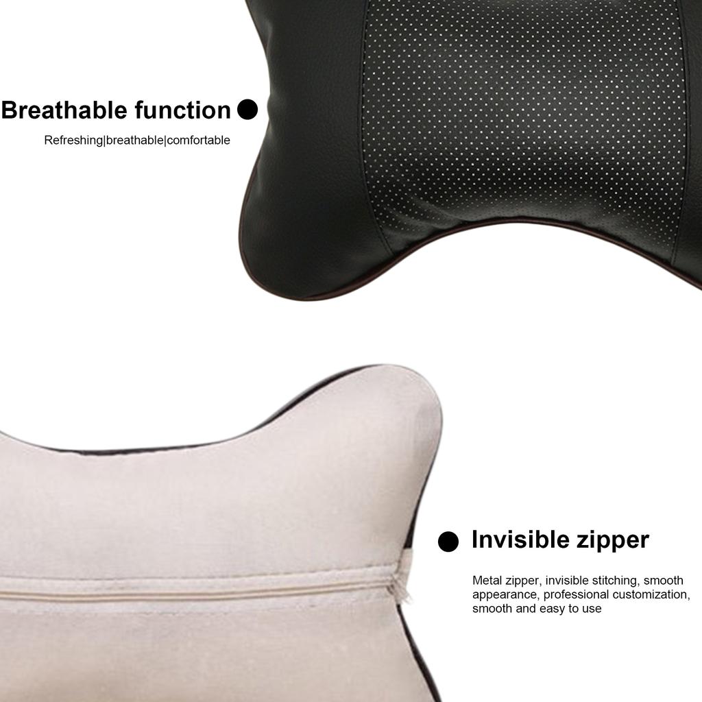 Car Neck Headrest Pillow Car Accessories Cushion Auto Seat Head Support Neck Protector Automobiles Seat Neck Rest Memory