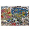 ALOC Znajdź Wally'ego Dinozaur Astronauta Puzzle AL2302, różne kolory, 2000 elementów