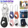 Case For Apple AirTag Wire Cable Secure Airtag Holder Protective Case For Air Tag Lock Case Keychain Key Ring For Keys Luggage