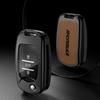 Baojun E100/200/310/530/360 Car Key Case - Metal and Leather Key Shell with Buckle