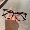 1Pc/3Pcs/4Pcs Anti Blue Light Glasses Classic Popular Square Frame Glasses Set Men's and Women's Fashion Glasses