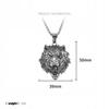 Wolf Necklace Pendant Viking Nordic 252