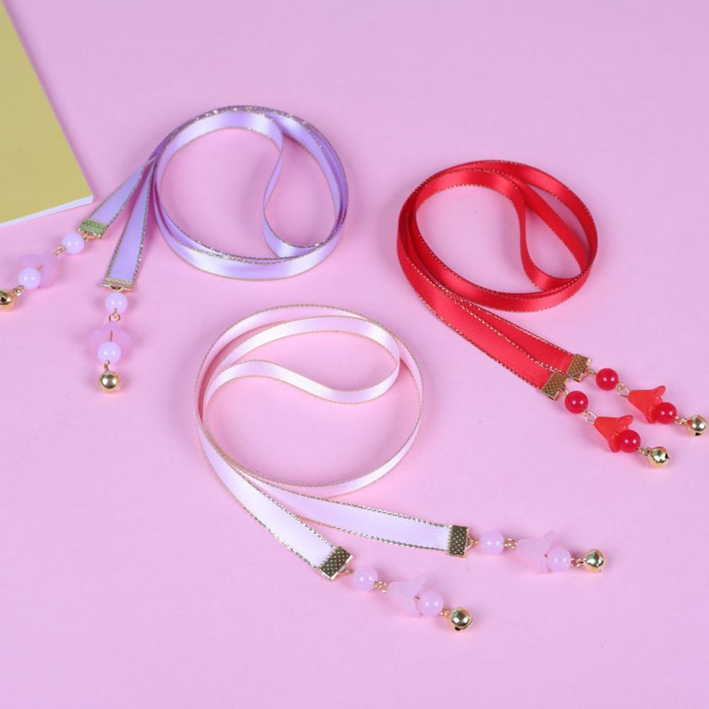 Chinese Style Girls DIY Ponytail Braids Colorful Braiding Hair Strings Princess Hair Braids Rope