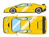 EIDOLON Lamborghini Diablo GT 1999 Giallo Corona Hotový model EM782F Make-up 1/43