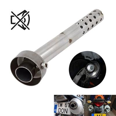1 gab. Universāls 48 mm motocikla leņķa izplūdes gāzu ieliktnis deflektora gals var DB Killer trokšņa slāpētājs trokšņa slāpētājs elkonis 175 mm garums