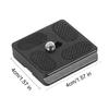 PU40 40x40mm Adjustable Quick Release Plate for Arca Swiss Type Ballhead Tripod