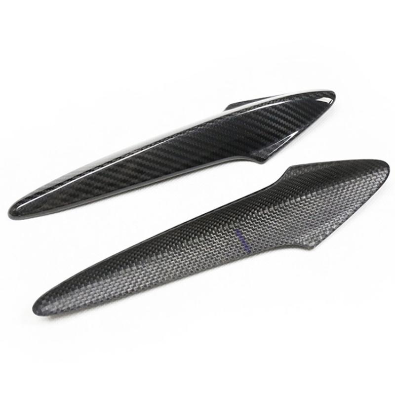 

For Honda CIVIC TYPE R FN2 FK2 8th generation 2016 - 2011 EU Version Civic Dry Carbon Fiber Door Handle External Door Panel