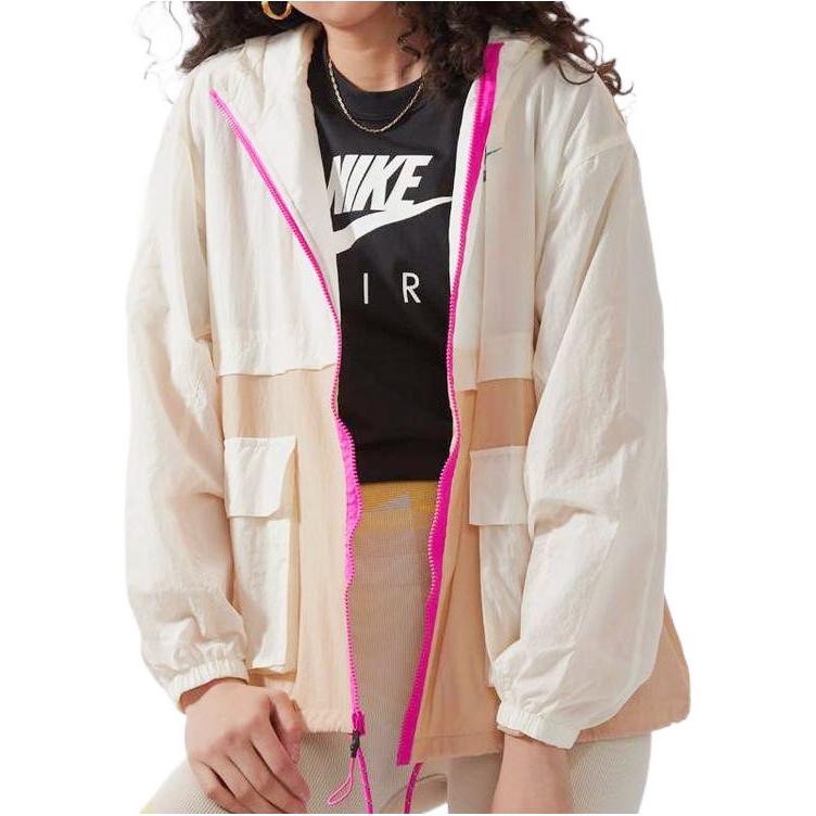 Nike Jackets Women's Pink Hooded Moderate Other CJ2295-110