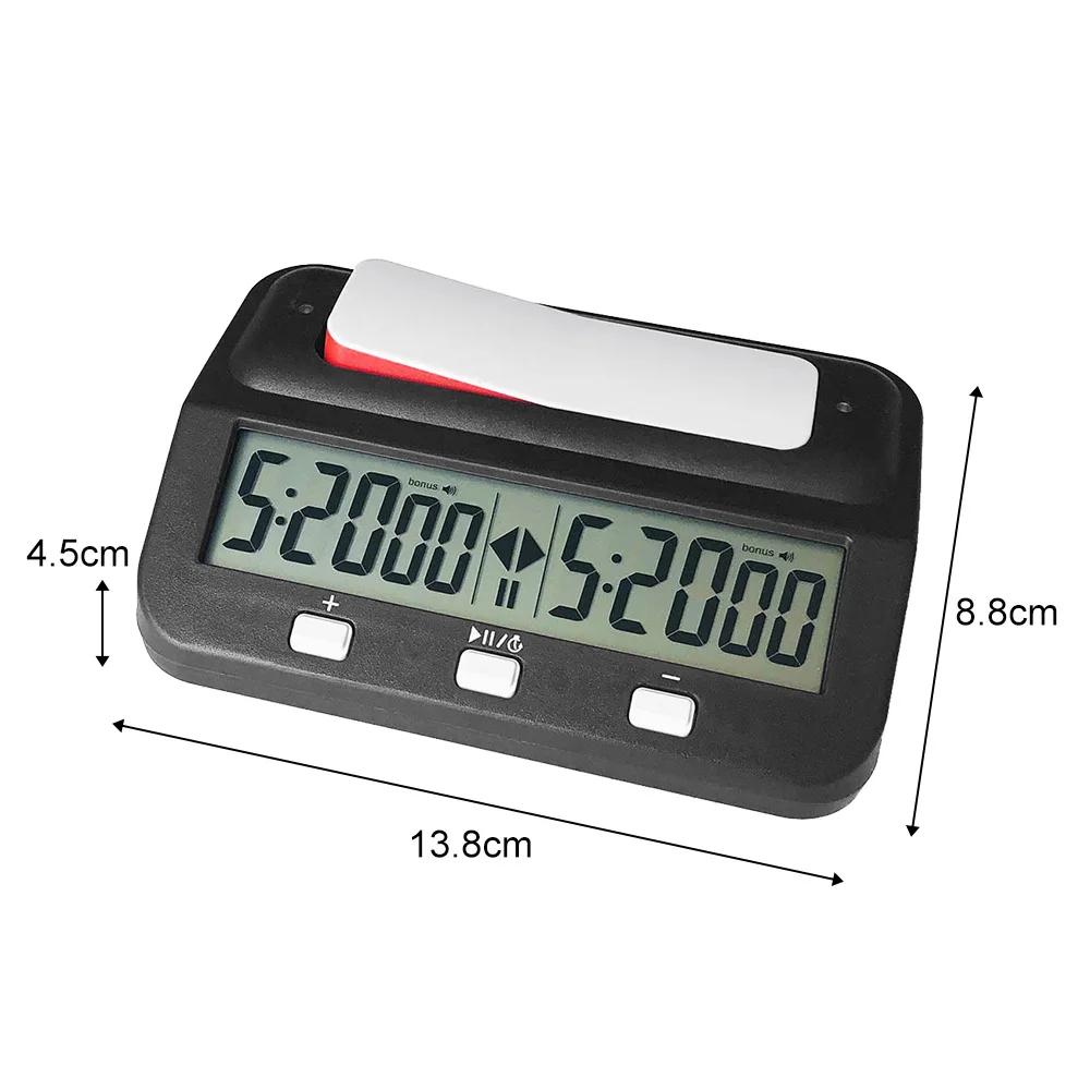 Multi-functional Electronic Count Up Down Chess Clock Digital Chess Timer for Board Games Tools