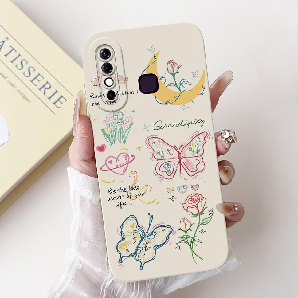 For Infinix Hot 8 Case Hot8 X650C X650B Cover Silicone Soft TPU Funda Phone Case For Tecno Camon 12 Camon12 Shell