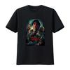 Fright Night 80s Horror Movie Poster T Shirt Scary Vampire Retro Design Vintage Washed Breathable Homme Streetwear Stylish