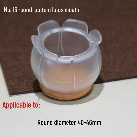 Anti-Slip Silicone Leg Covers: Durable, Thickened Protection for Dining Table and Chair Legs