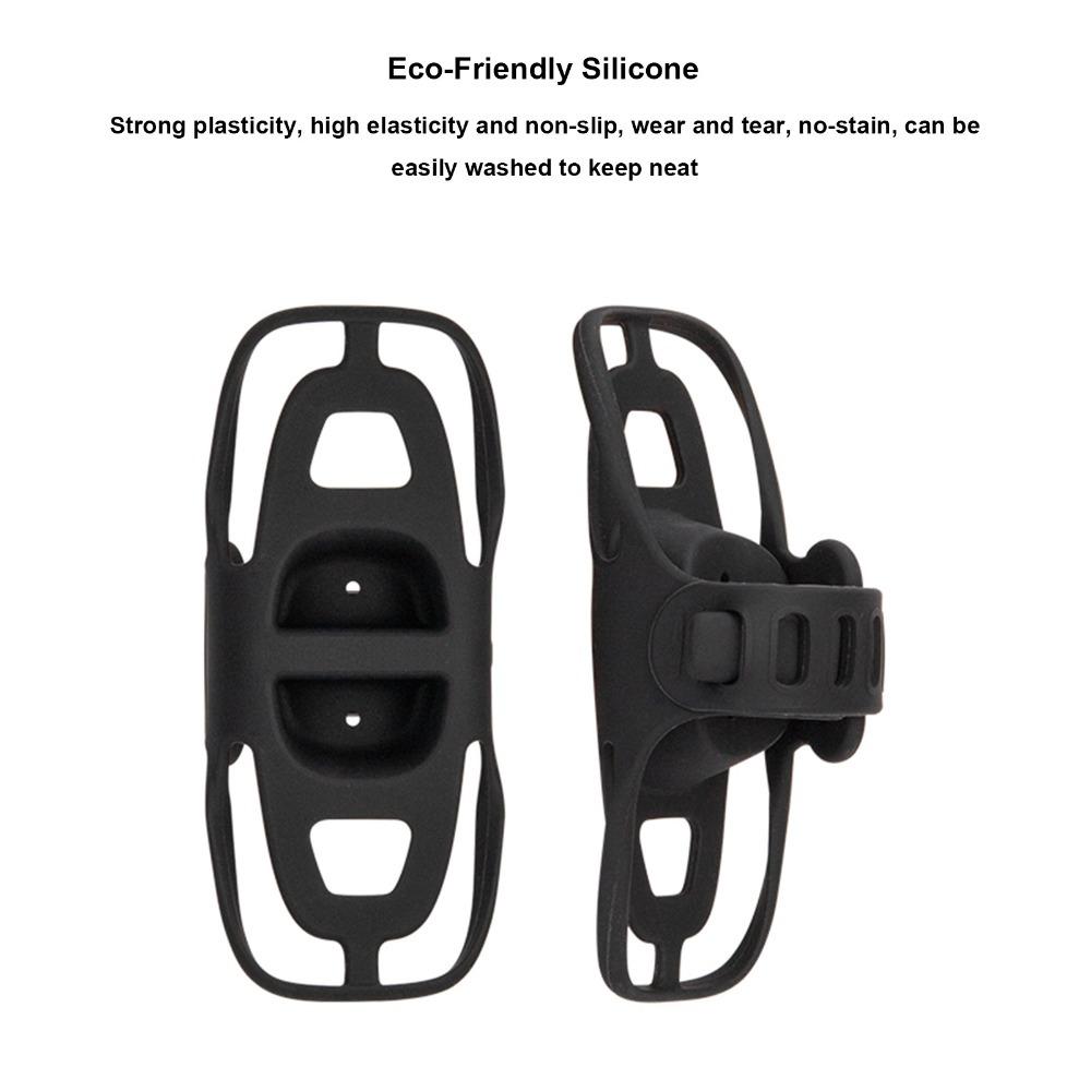 Silicone Bicycle Phone Holder Flexible Handlebar Phone Holder Mountain Bike Riding