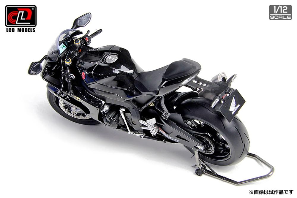 LCD MODELS Honda FIREBLADE SP Finished Product 1/12 CBR1000RR-R (Black Color)