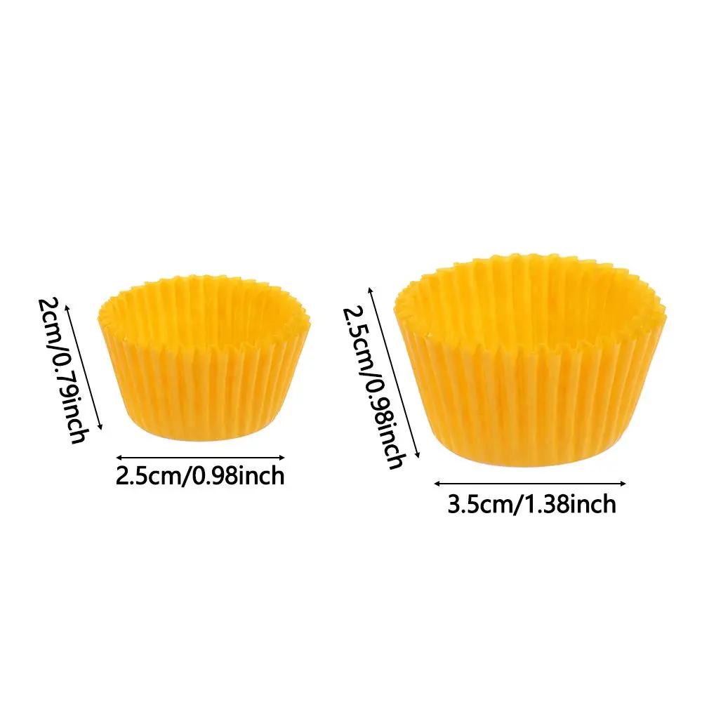 500/1000PCS Tray Pastry Tools Baking Cup Cake Liner Muffin Cases Cupcake Wrappers Chocolate Paper Liners Cake Paper Cups