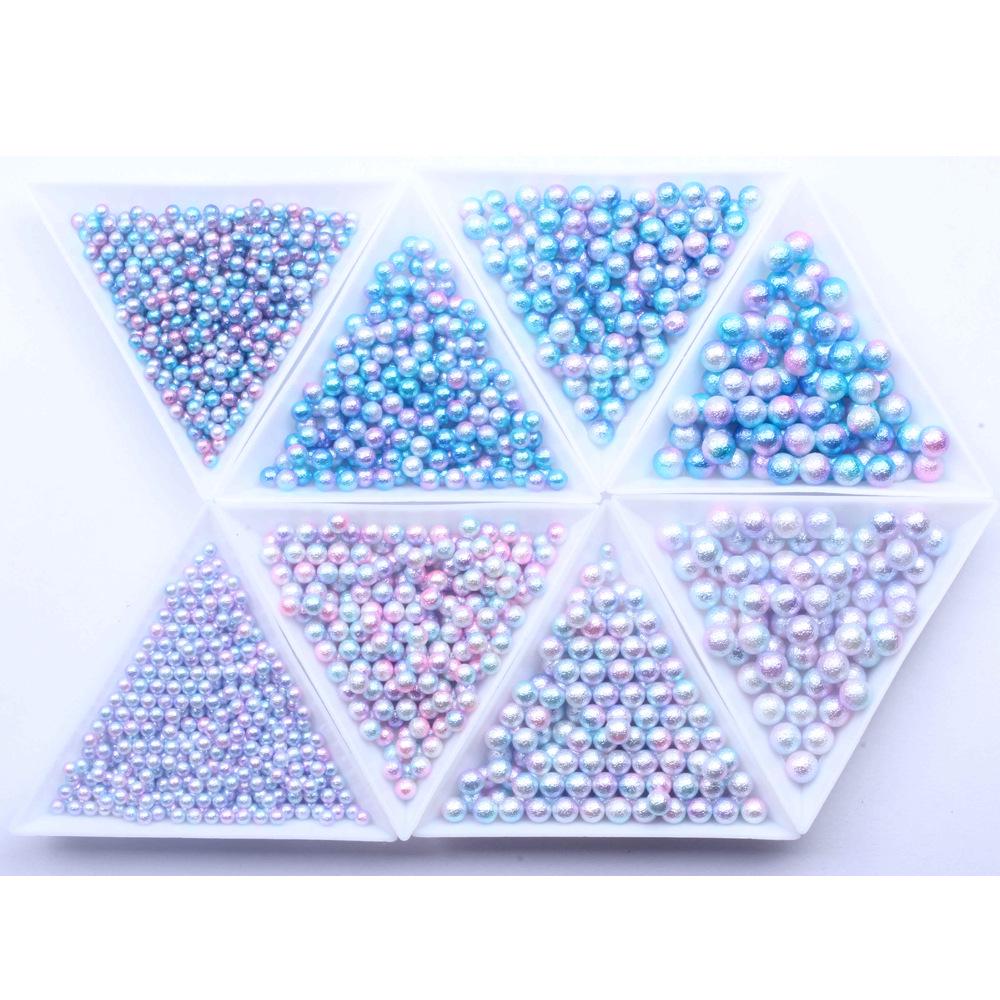

Пятицветные круглые жемчужные стразы DIY бусины для нейл-арта (3D, Без отверстий, Синяя морщина, Дополнительные модели) 3/4/5/6mm 500 pieces розовый/разноцветный