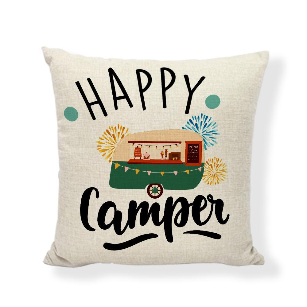 Colorful And Interesting Words Throw Pillow Covers With Digital Printing Of Short Plush Fabric Car-Shaped Sofa Cushion