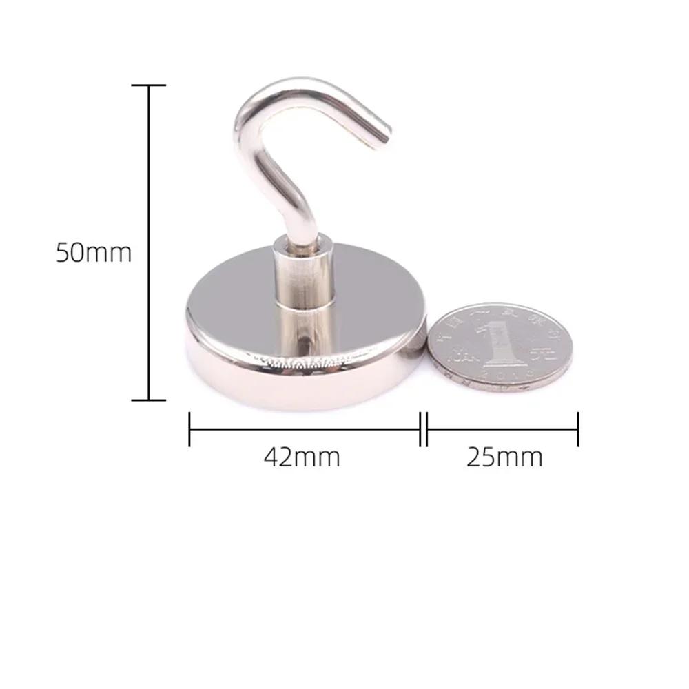 N38 E12 E16 E20 E32 E42 NdFeB Magnethaken Magnet Starker Saughaken Metallmagnethaken Starke Kraft Öffnungsmagnet Kundenspezifisch