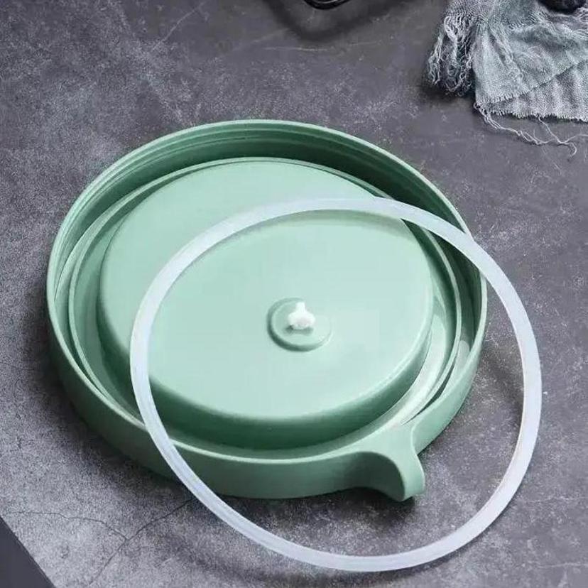 1 Stück 450 ml Edelstahl Lebensmittelisolierbecher Tragbares Faltbesteck Student Büroangestellter Lunchbox