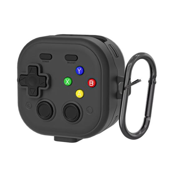 Earphone Case for Galaxy Buds 4 Pro Earbud Protective Carrying Case Funny Game Console Design Hard Shell Cover with Keychain for Boys Men