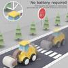 Toy,Toddler Baby Kids Engineering Construction Truck Friction Powered Vehicle Car Toy Gift