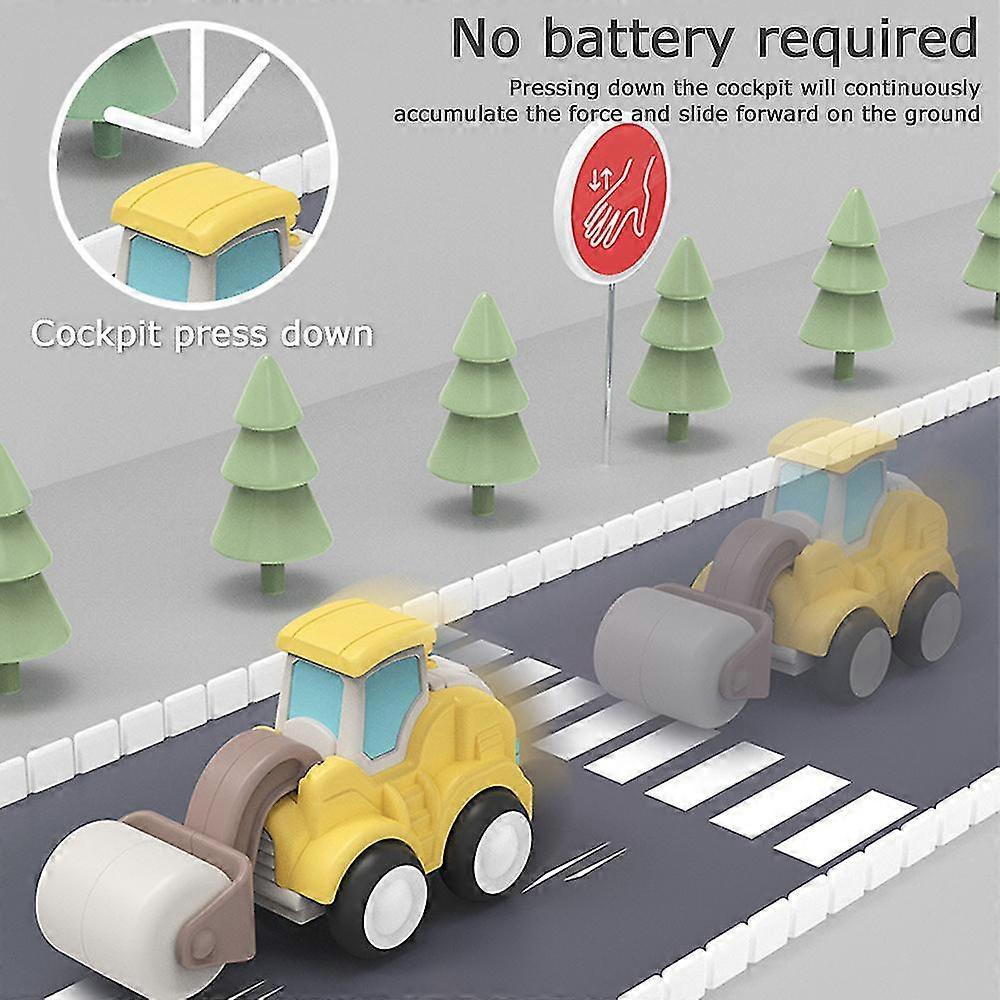 Toy,Toddler Baby Kids Engineering Construction Truck Friction Powered Vehicle Car Toy Gift